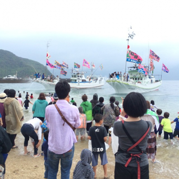 奄美大島加計呂麻島の風景