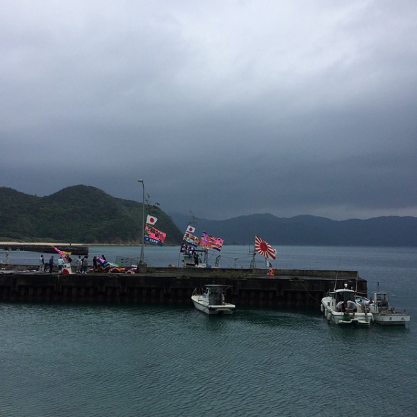 奄美大島加計呂麻島の風景